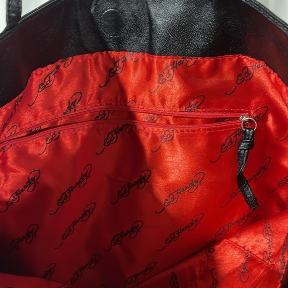 ED HARDY VINTAGE “LOVE KILLS SLOWLY” SEQUINED SHOPPER! - Picture 7 of 11
